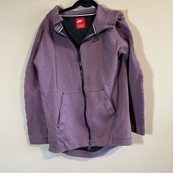 ✨ Nike Women’s Purple Zip Up Hoodie XS - Picture 1 of 7